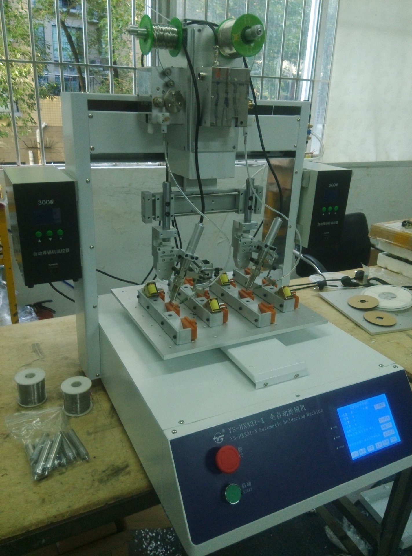 焊锡机器人 双头焊锡机 自动焊锡机