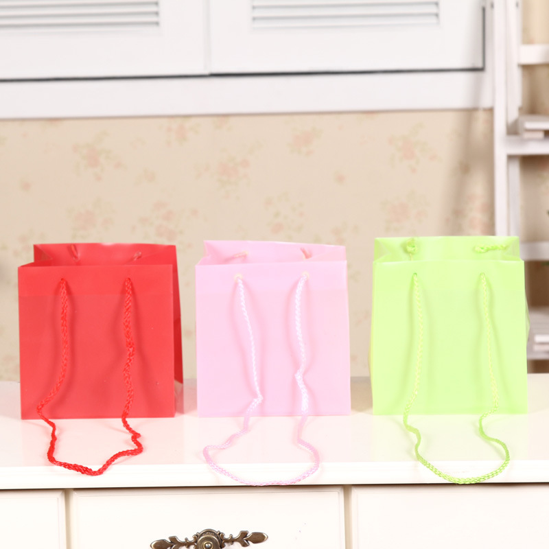 清仓处理 鲜花盆栽塑料袋手提袋多肉植物袋礼品袋花店包装袋子