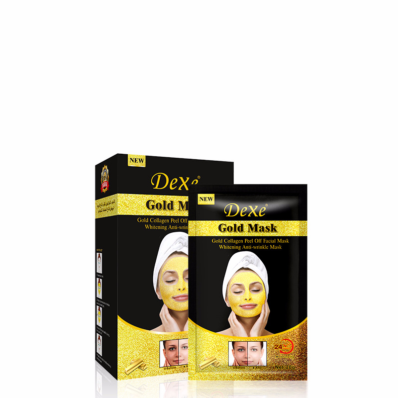 广州厂家深层清洁撕拉面膜十包装收缩毛孔黄金面膜批发