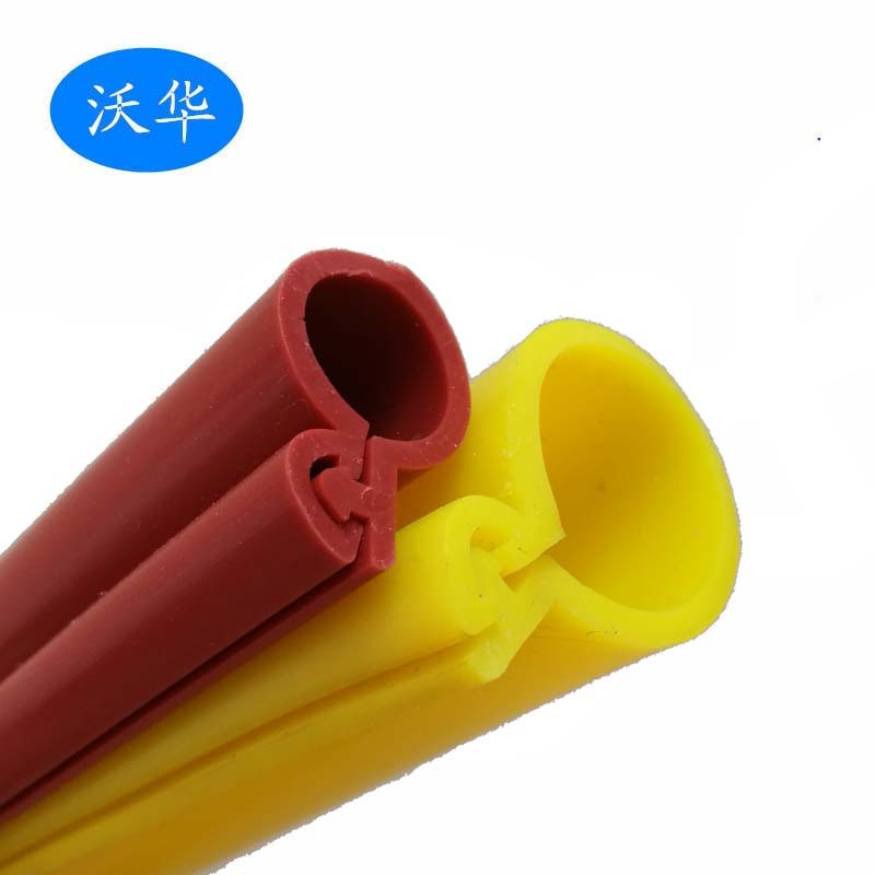 供应卡扣式硅胶密封条 硅胶电线电缆保护密封条 硅胶绝缘密封条