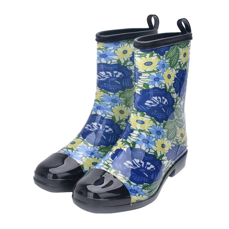 Giày chống nước xuyên biên giới Châu Âu và Châu Âu trong giày đi mưa chống thấm nước mưa chống thấm nước Giày nữ nước mưa ủng nhà máy bán hàng trực tiếp Giày đi mưa nữ