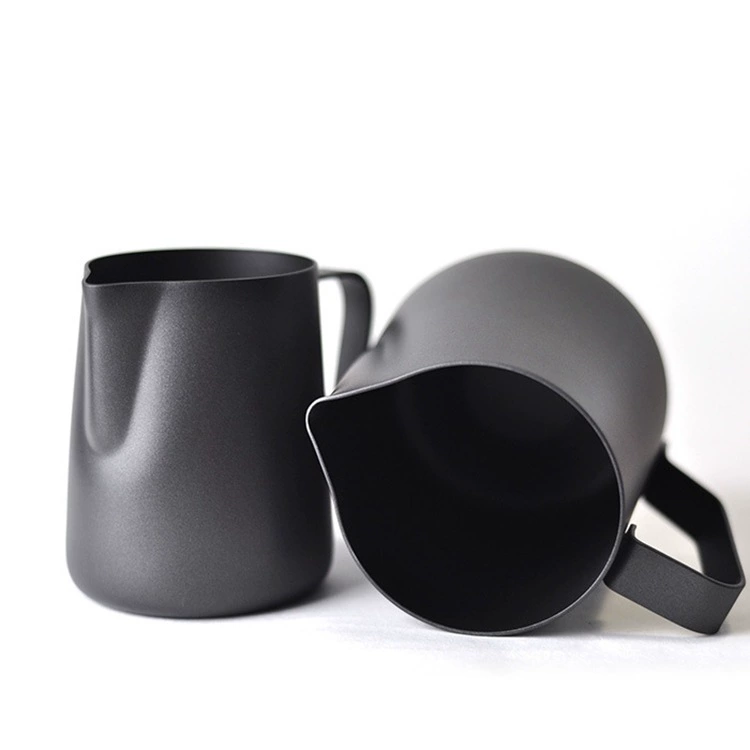 RW Тефлоновая Flower Cup/cylinder нержавеющая сталь бак молока пузырь чашка не-опуск 350мл/600куб