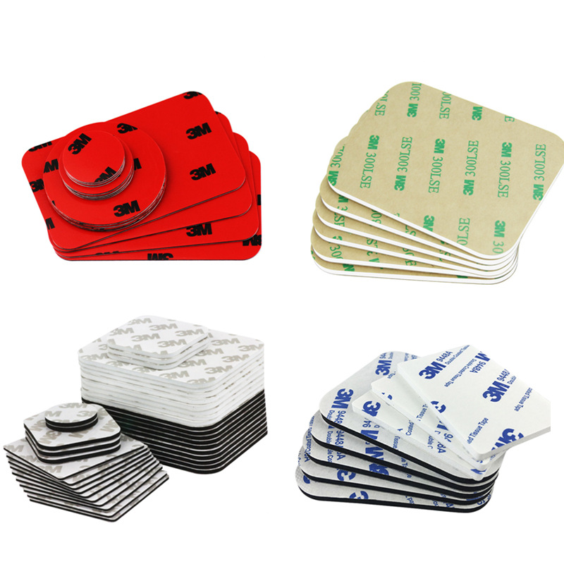 厂家 eva双面胶 圆形汽车VHB泡棉胶强力无痕3/m双面胶贴模切冲型