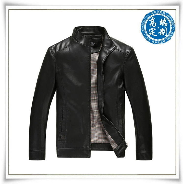 Высококачественная мужская куртка из натуральной кожи на заказ, мужская куртка из 100% натуральной кожи высокого качества из овчины, коровьей кожи