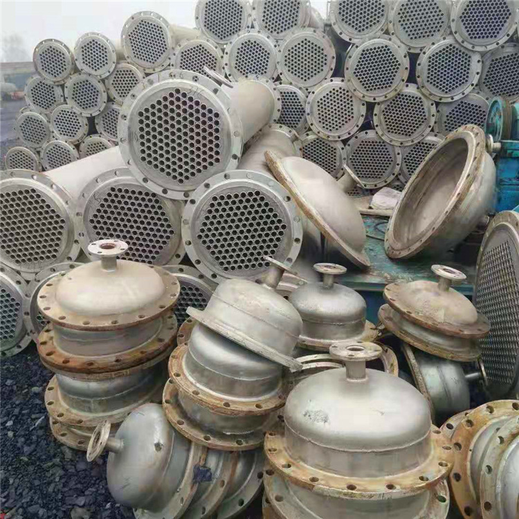 现货多台不锈钢列管式冷凝器10方20 钛材冷凝器列管式冷凝器