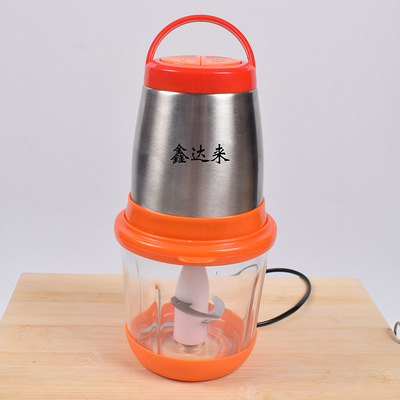 0.6升玻璃杯多功能婴儿哺食绞肉机电动搅拌打肉切菜蒜泥器批发|ms