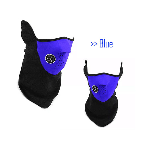 Kesen M-001 fleece fabric half-packed manufacturer wholesales winter windproof cycling thermal mask