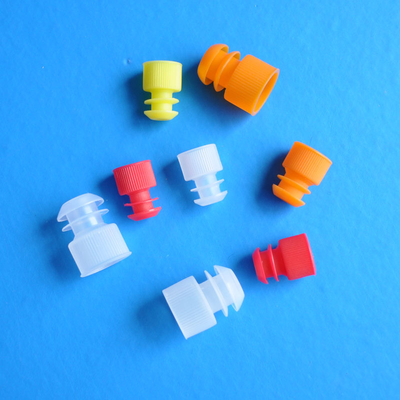 厂家供应 试管外径12  13  15  16mm塑料法兰式翼型试管塞