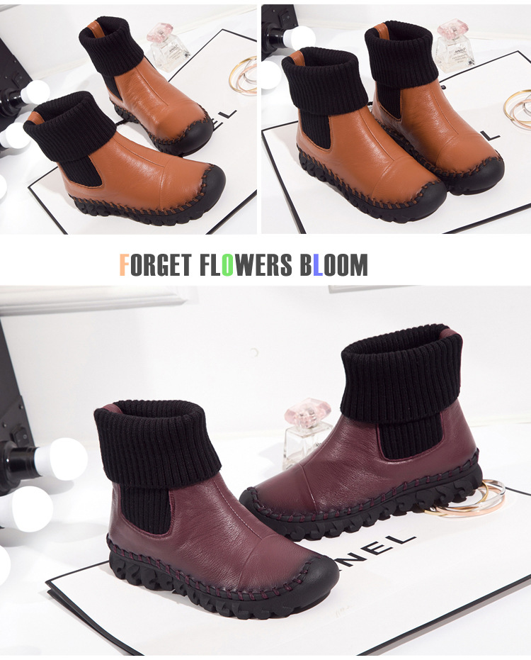 Bottes femme en En cuir - Ref 3355429 Image 40