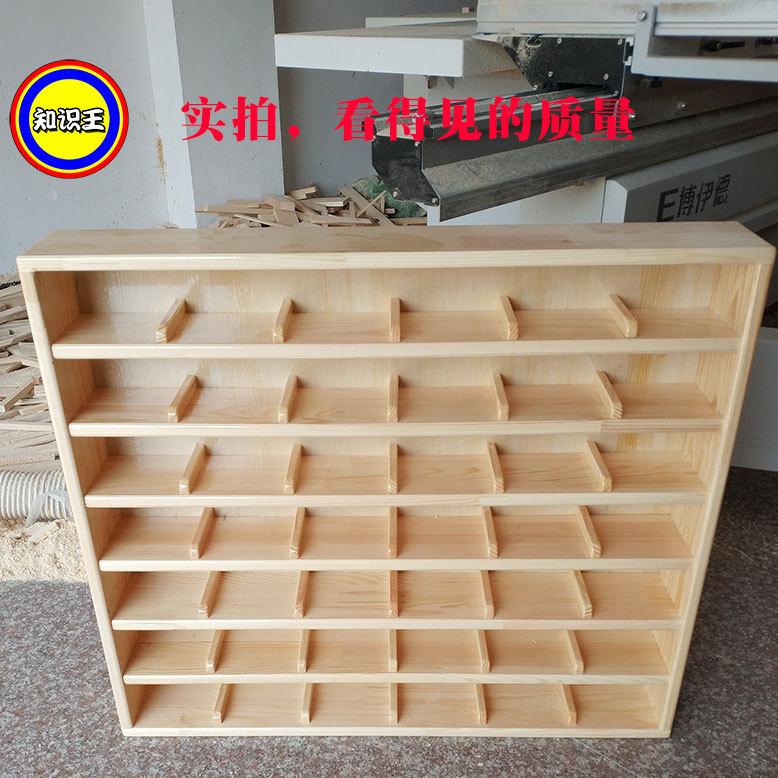 Direct selling children Cup holder kindergarten teacup solid wood Cup holder Water cup holder Bucket rack kindergarten Water cup holder