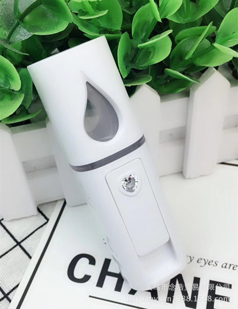 Mini hidratante spray agua reabastecimiento instrumento portátil humidificador USB carga cara vapor frío aerosol belleza instrumento en stock image 5