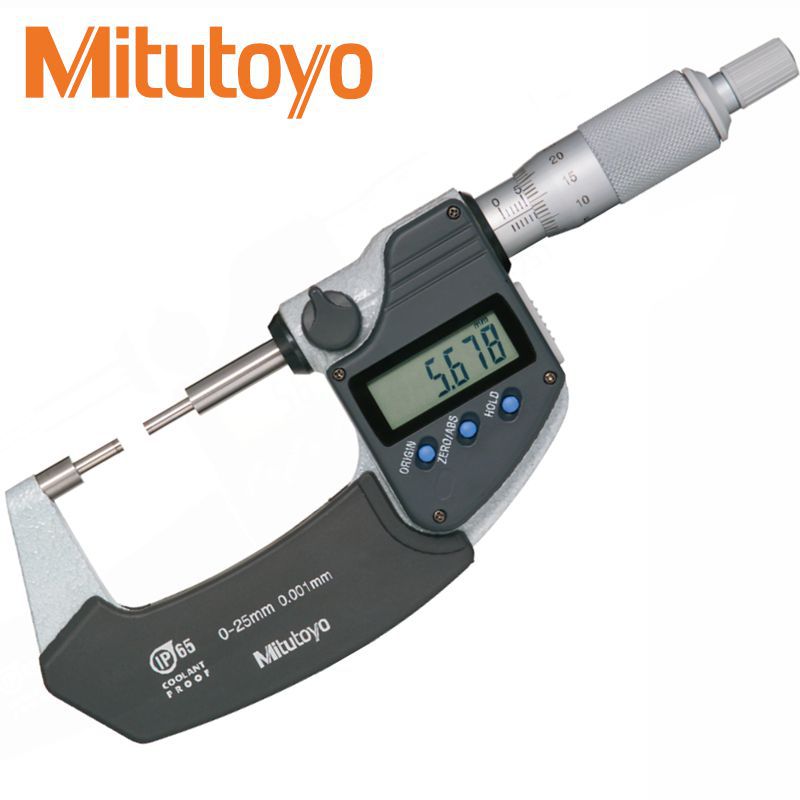 Mitutoyo三丰花键数显千分尺331-351 331-361公英制小头千分尺-阿里巴巴