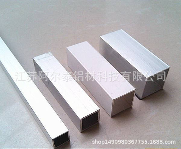 大量生产6061铝方管 各种精质铝方管 合金铝方管 质量保证