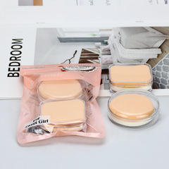 Ezilin Round+Square 4-Piece Case SBR Powder Puffs Wholesale Makeup Powder Puffs F174-F160