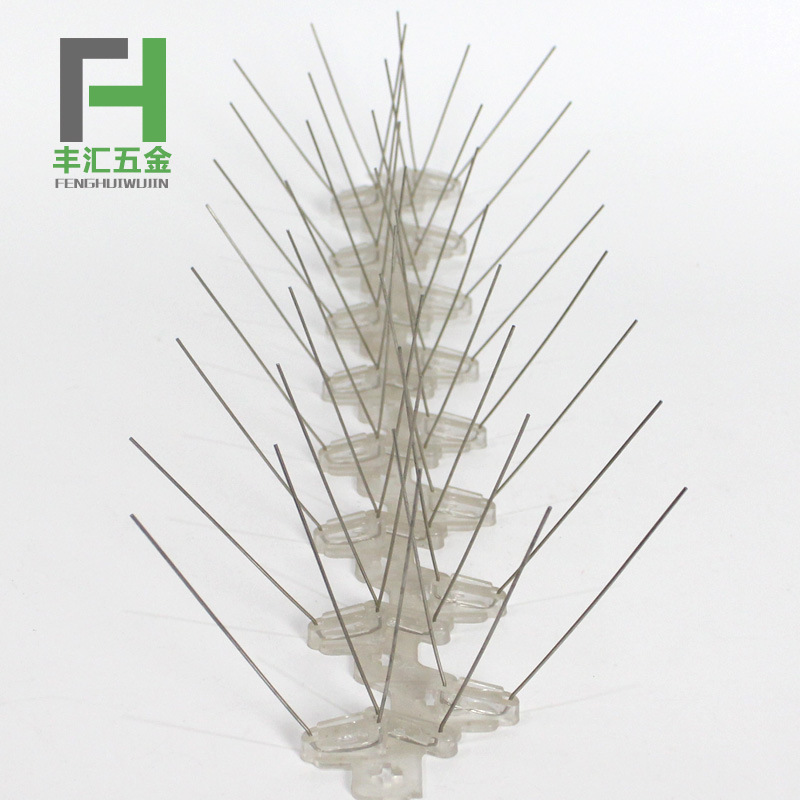户外屋檐用防鸟刺建筑鸟刺 驱鸟刺防止落鸟刺规格型号全