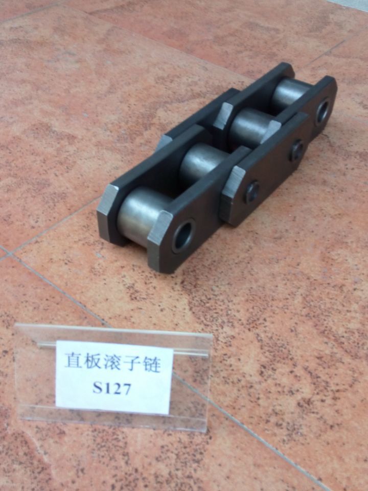 合金钢直板滚子链条Z4020,适用蓄电池厂，节距127mm