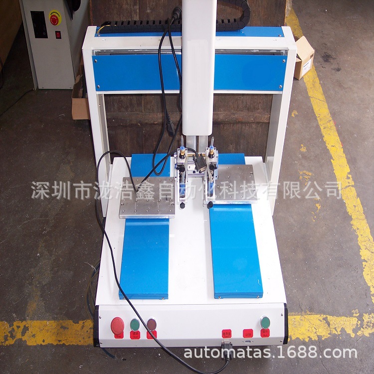 供应台式双Y轴多头导电胶点胶机 全自动双工作台自动点胶机|ru