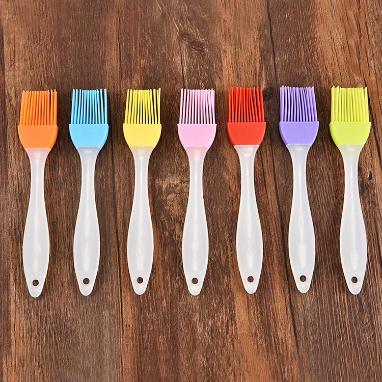 Split silicone handle, brush, (Physicals)