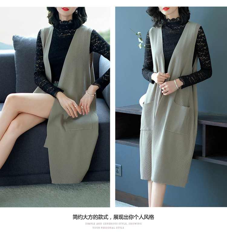 Gilet femme SECRET PEU PROFOND en Tricot - Ref 3316337 Image 16