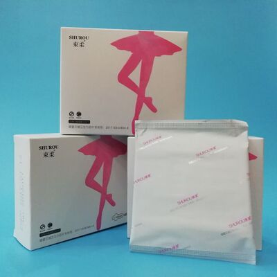 批发联系束柔卫生巾日用夜用护垫套盒纯棉破壁艾绒姨妈巾|ru