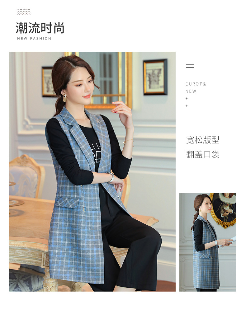 Gilet femme en Mélange de fibres chimiques - Ref 3316991 Image 10