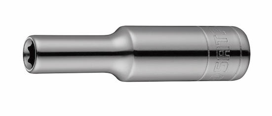 11204 6角长套筒9/32",6.3mm/世达