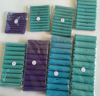 廠家加工定制美發杠標准杠燙發專用彩色各規格南韓杠美發用品批發