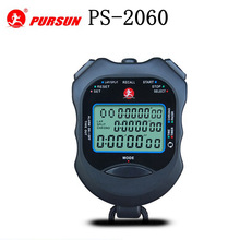 追日pursun多功能電子秒表運動會比賽計時器PS-2010/2060三排多道
