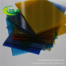 江苏常州PC阳光板 大棚专用  温室阳光板 透明中空板 雨棚采光板