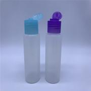 厂家直销60ML软体半透明PE塑料翻盖瓶 塑料瓶 液体包装瓶