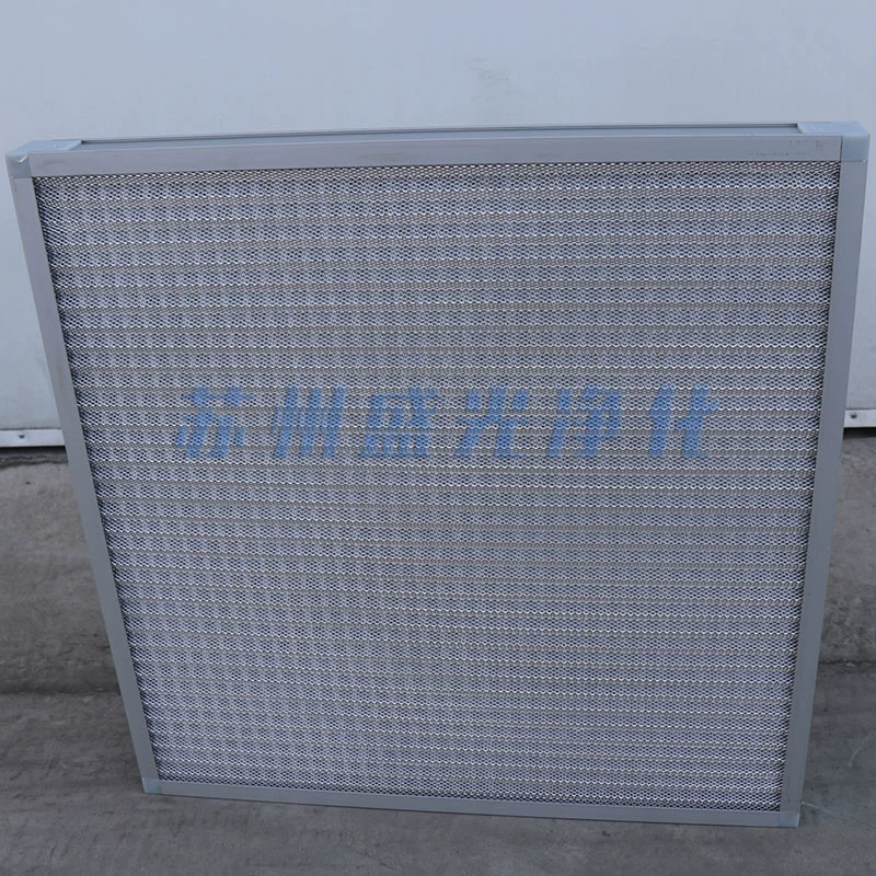 Оптовая продажа, высокоэффективный фильтр с пазами, фильтрующая пластина из алюминиевого сплава, рама фильтра, воздушный фильтр, оптовая продажа