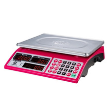 时尚电子秤商用台秤30kg称重水果蔬菜计价秤 休闲便携厨房秤批发