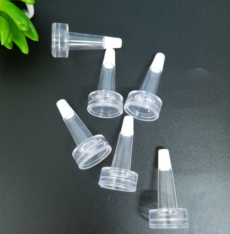 胶嘴pvc软性透明喇叭头无味 原液冻干粉滴头TW20# 喇叭滴头|ms