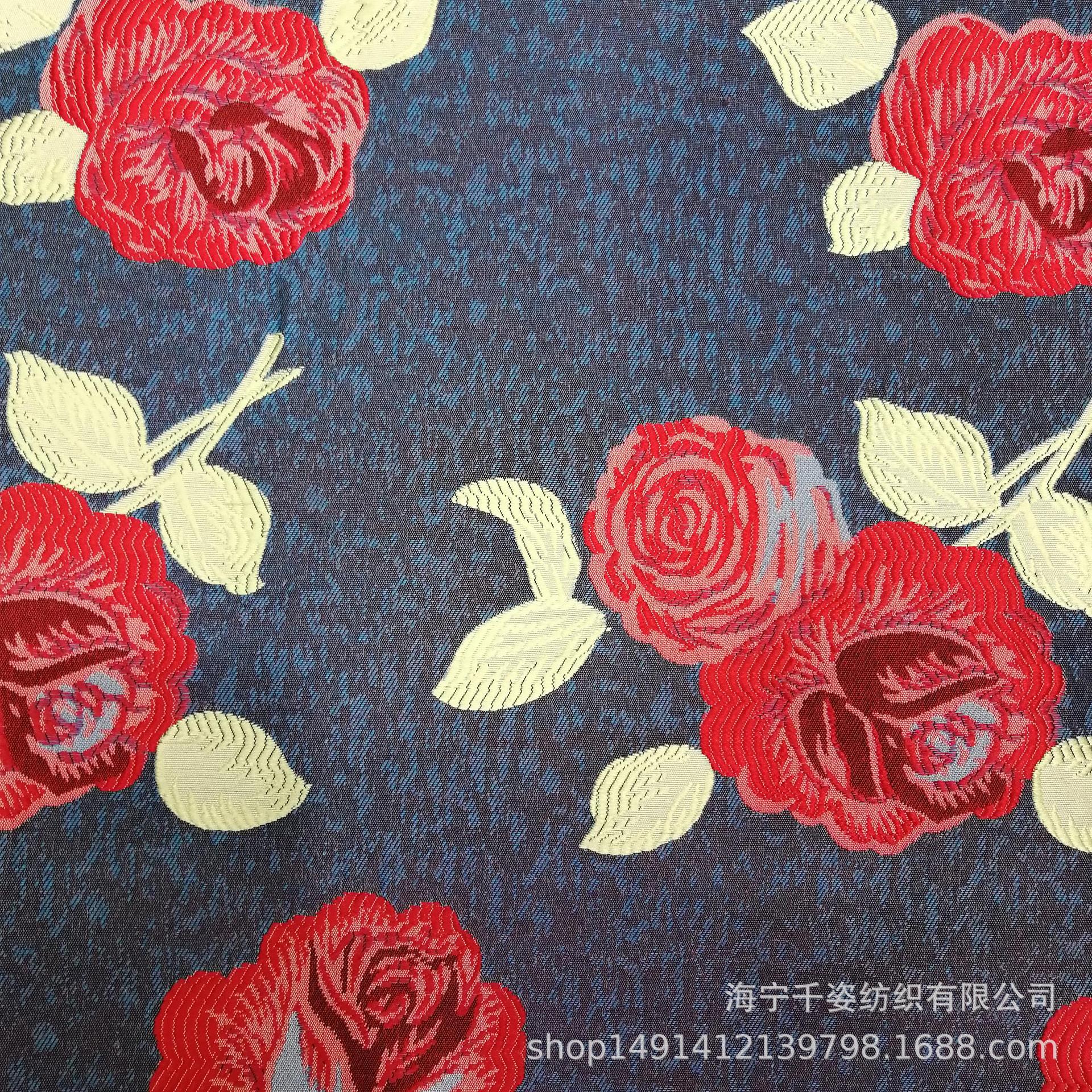 色织金银丝时尚秋冬款提花面料童装礼服连衣裙鞋料箱包抱枕