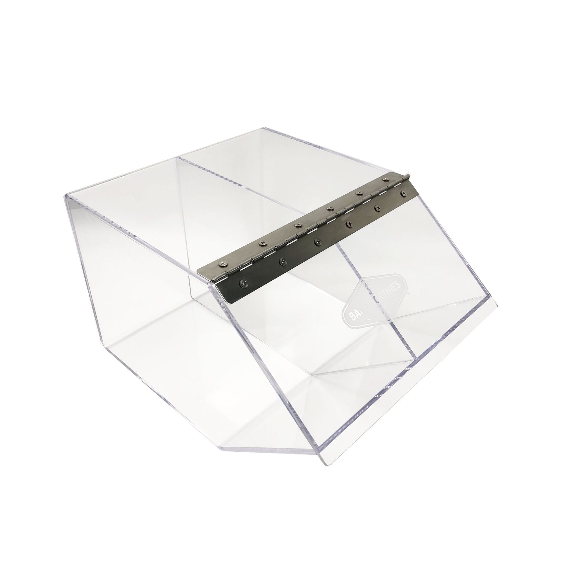 厂家定制亚克力狗粮展示盒 宠物粮盒 有机玻璃狗粮盒