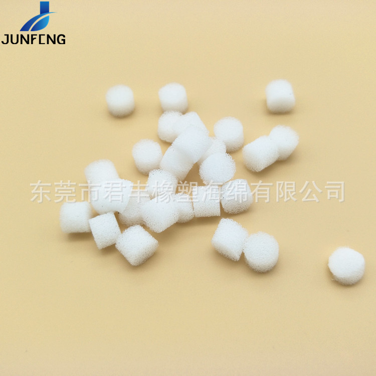 供应聚氨酯过滤海绵管 管道清洗柱子 吸水白色海棉实心圆柱体棉芯