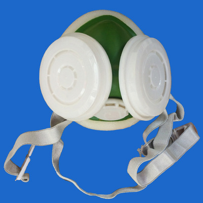 301头戴式口罩防粉尘防颗粒自吸式过滤呼吸器防尘海绵口罩|ru