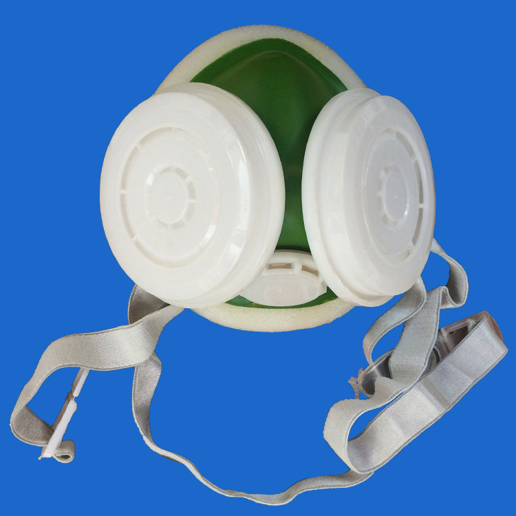 301头戴式口罩防粉尘防颗粒自吸式过滤呼吸器防尘海绵口罩|ru