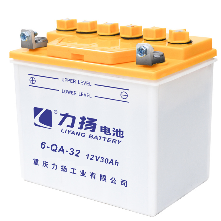 三轮摩托车配件【12v32ah三轮车电池】可充电起动型三轮车用电池
