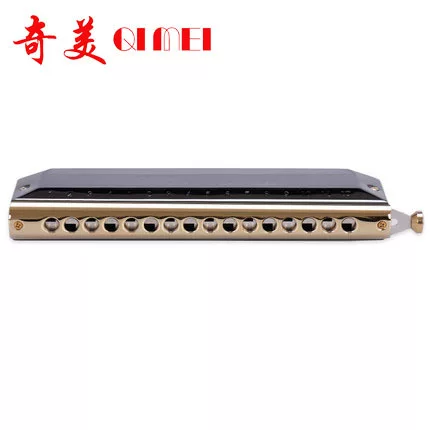 Chimei 16-hole 64-tone black chromatic harmonica/Chimei chromatic harmonica
