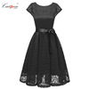 European station Party Maid ladies wear collar lace dress