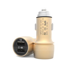 车充 双usb金属新款私模多功能新款安全锤手机车载充电器车载快充