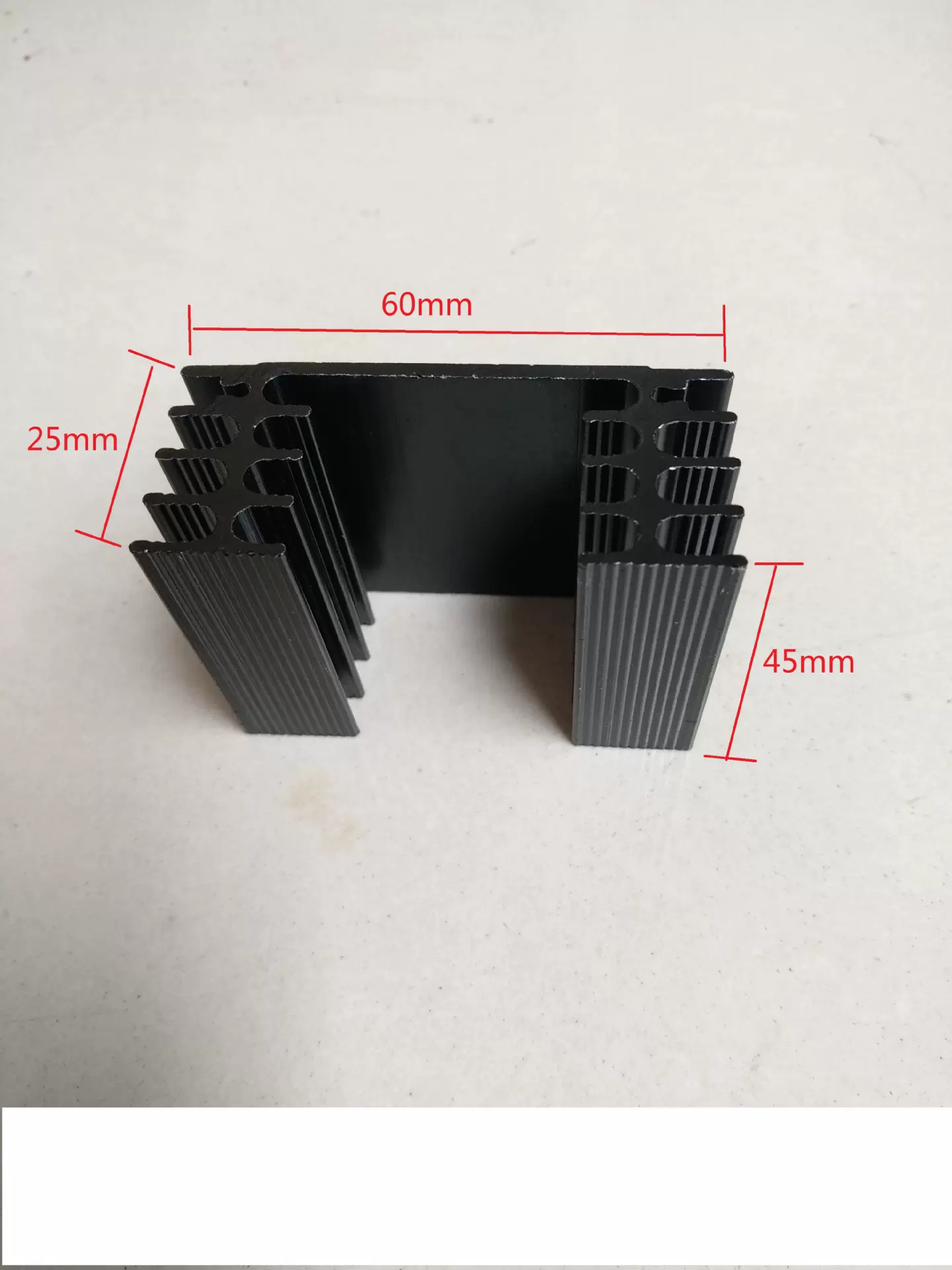 【柏泽】厂家定制加工 电子散热器 大功率散热器 铝型材散热片