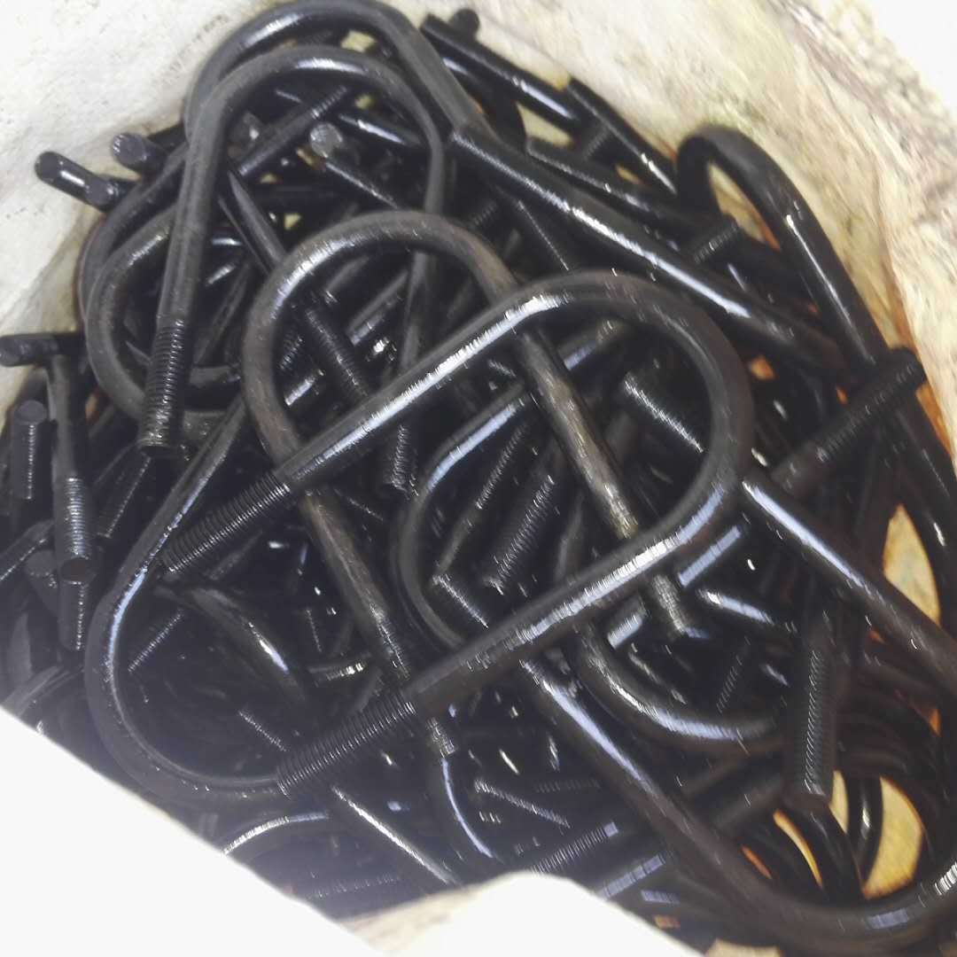 厂家直销U型螺丝 U型卡 U型螺栓！U型抱箍！ 8.8级U型卡 定制加工