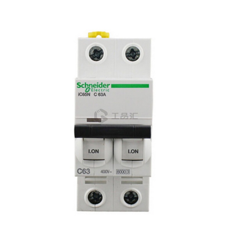 施耐德 小型断路器；iC65N 2P D10A