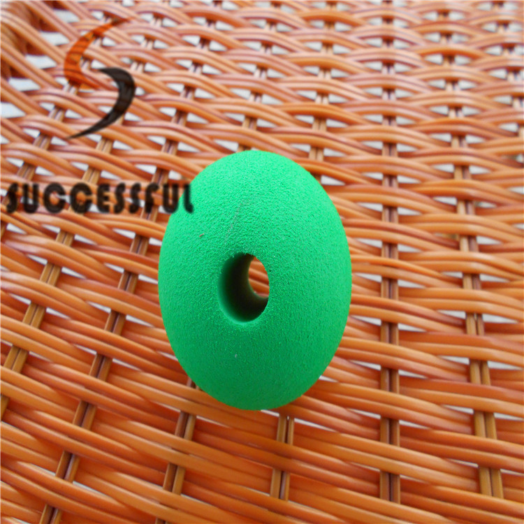 EVA弧形切割钻孔加工 弹力带EVA弹射 彩虹球