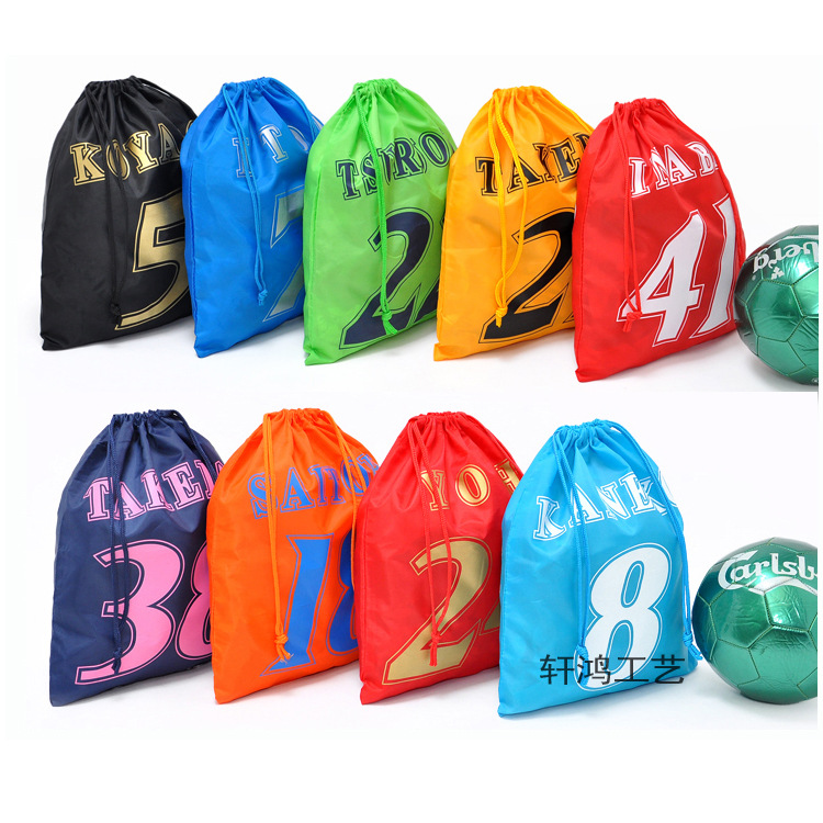 专业定制涤纶阻燃抽绳收纳袋 尼龙防水束口拉绳袋 PA双肩收纳背包