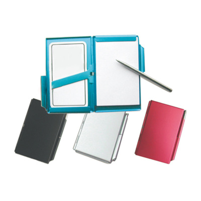 supply Aluminum colour Metal Card case -Notepad Scratch Pad MH002 machining customized wholesale