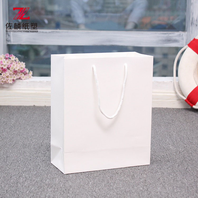 纸袋批发 服装礼品袋 手提袋纸袋直营白卡纸包装袋印刷加工logo