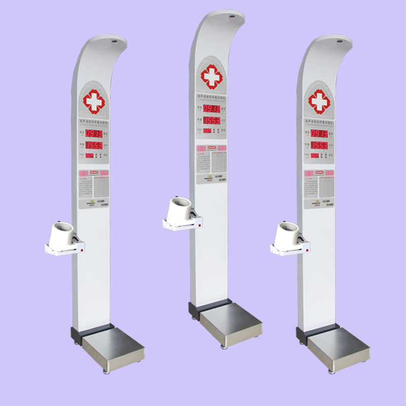 乐佳智能体检机厂家 超声波体检一体机供应身高体重血压脉搏